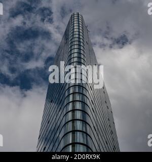 L'esterno della Chronicle Tower è conosciuto anche come il Lexicon a Islington, Londra, Regno Unito Foto Stock