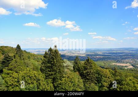 Schloss Wilhelmshöhe nello Schlosspark di Kassel, Assia, Germania Foto Stock