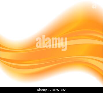 Sfondo astratto sfumato arancione per le opere d'arte di business Illustrazione Vettoriale