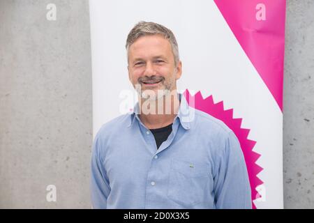 Roma, Italia. 02 ottobre 2020. Roberto Proiaduring the Photocall presso l'Auditorium del Museo Maxxi a Roma, Italia il 2 ottobre 2020, durante la presentazione del programma della diciottesima edizione di Alice nella Città, che si svolgerà parallelamente al Festival del Cinema di Roma dal 15 al 25 ottobre 2020. Presenti le attrici Carlotta Natoli e Paola Minaccioni, e il regista Claudio Noce (Foto di Matteo Nardone/Pacific Press/Sipa USA) Credit: Sipa USA/Alamy Live News Foto Stock