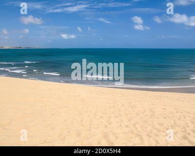 Genipabu Dunes, destinazione turistica a Natal, Brasile nordorientale. Foto Stock