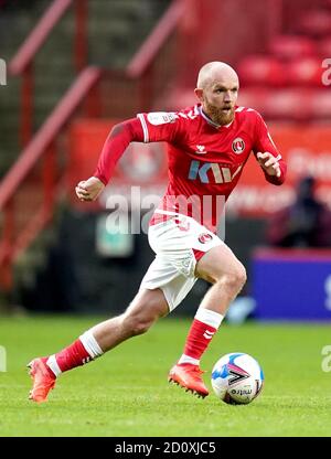 Charlton Athletic's Jonny Williams durante la partita Sky Bet League One alla Valley, Londra. Foto Stock