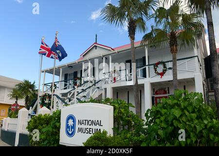 Museo Nazionale nel centro di George Town, Grand Cayman, Isole Cayman. Foto Stock