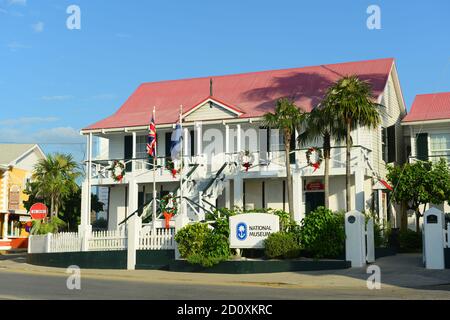 Museo Nazionale nel centro di George Town, Grand Cayman, Isole Cayman. Foto Stock