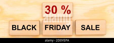 black friday a prezzi ridotti Foto Stock