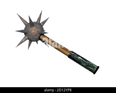 Antica Stella Del Mattino Come Arma Foto Stock Alamy