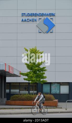 Studiare il lavoro, RWTH, Pontwall, Aachen, Renania settentrionale-Vestfalia, Germania, Studierendenwerk, Nordrhein-Westfalen, Deutschland Foto Stock