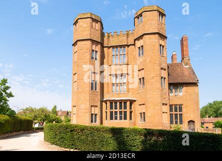 Leicester's Gatehouse a Kenilworth Castle Grounds Warwickshire Inghilterra gb Europa Foto Stock