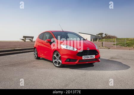 Ford Fiesta ST, Gosport, Hampshire, Regno Unito, 2015 Foto Stock