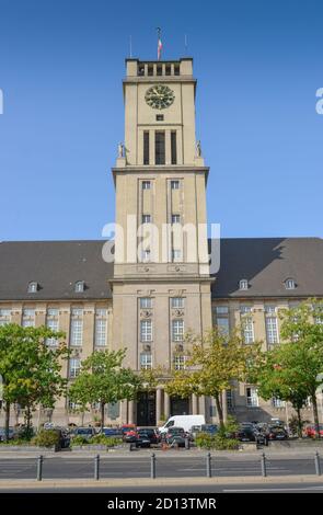 Municipio la bellezza di montagna, John-F.-Kennedy-Platz, bellezza di montagna, Berlino, Germania, Rathaus Schoeneberg, Schoeneberg, Deutschland Foto Stock