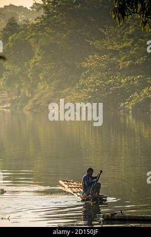 Immagini dei laghi della città di San Pablo, Laguna Foto Stock