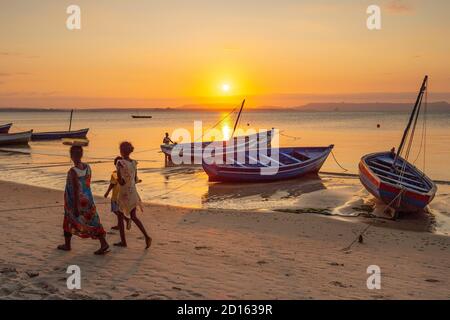 Madagascar, Nord, provincia di Diego-Suarez (Antsiranana), regione di Diana, Ramena Foto Stock