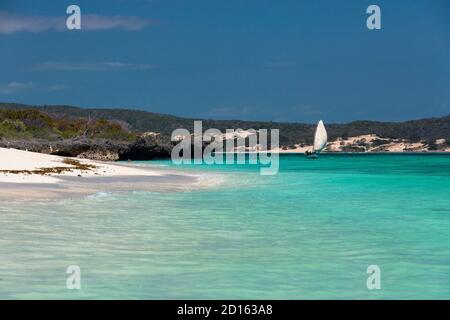 Madagascar, Nord, Madagascar, Nord, provincia di Diego-Suarez (Antsiranana), regione di Diana, Ramena, Mare di Smeraldo Foto Stock