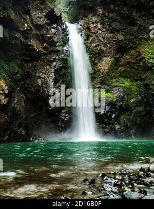 Immagini di terrazze di riso Batad e Banaue nelle Filippine Foto Stock