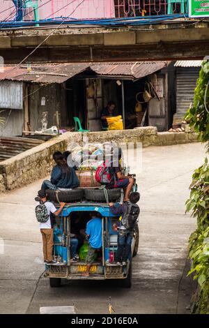 Immagini di terrazze di riso Batad e Banaue nelle Filippine Foto Stock