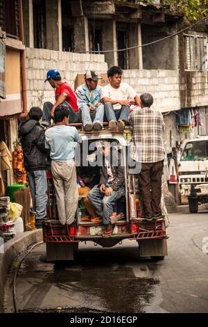 Immagini di terrazze di riso Batad e Banaue nelle Filippine Foto Stock