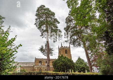 Chiesa di tutti i Santi Tealby Foto Stock