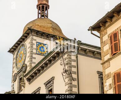 Edifici rappresentativi a Sion, Svizzera Foto Stock