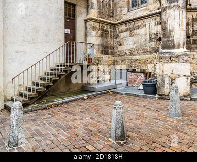 Edifici rappresentativi a Sion, Svizzera Foto Stock