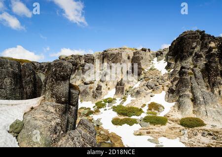 Senhora da Boa Estrella, Pico la Torre, Serra da Estrela, Beira alta, Portogallo, europa Foto Stock