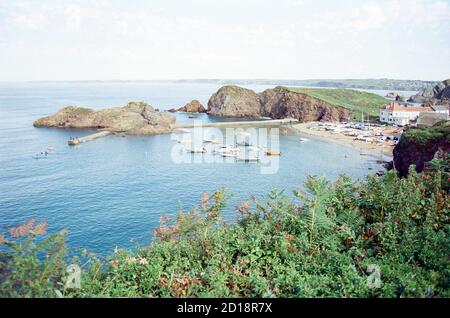 Speranza Cove, Kingsbridge, Devon, Inghilterra, Regno Unito. Foto Stock