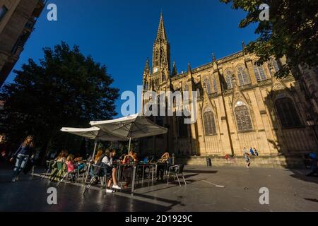 catedral del Buen Pastor de San Sebastián , siglo XIX, San Sebastian,Guipuzcoa, Euzkadi, Spagna Foto Stock