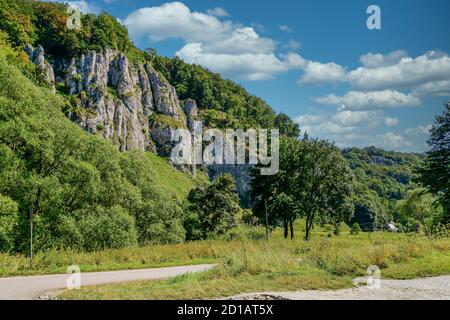 Parco Nazionale di Ojcow, Polonia 2020. Foto Stock