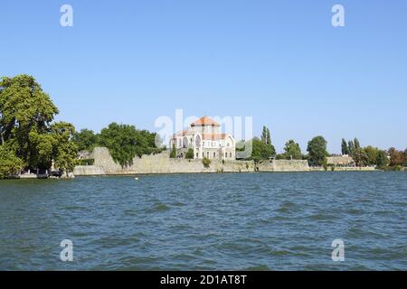 Castello di Tata, Tata, contea di Komárom-Esztergom, Ungheria, Magyarország, Europa Foto Stock