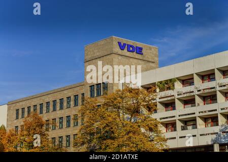 Casa di VDE, Bismarckstrasse, Charlottenburg di Berlino, Germania, VDE-Haus, Deutschland Foto Stock