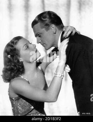 ANN SHERIDAN e JAMES CAGNEY Pubblicità Ritratto per ANGELI CON VOLTI SPORCHI 1938 regista MICHAEL CURTIZ Warner Bros. Foto Stock