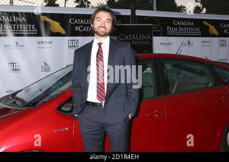 25 settembre 2020, Long Beach, CA, USA: LOS ANGELES - 25 SETTEMBRE: Richie Starzec al Catalina Film Festival Drive Thru Red Carpet, venerdì al Scottish Rite Event Center il 25 settembre 2020 a Long Beach, CA (immagine di credito: © Kay Blake/ZUMA Wire) Foto Stock