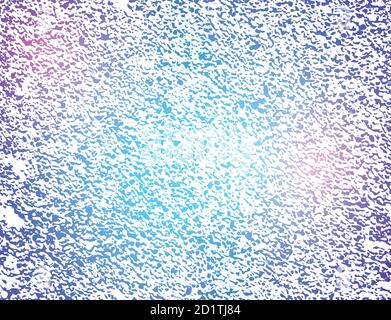 Grunge sfondo al neon con graffi e graffi su sfondo bianco. Sfondo vettoriale per sfondi, articoli e il tuo design. Illustrazione Vettoriale