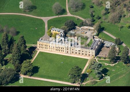 Ashton Court Estate Landscape Park, Bristol, 2018, Regno Unito. Vista aerea. Foto Stock