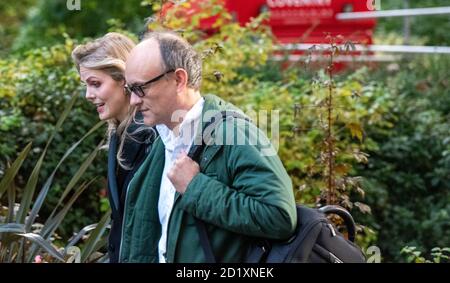 Londra, Regno Unito. 6 Ott 2020. Dominic Cummings arriva a 10 Downing Street London Credit: Ian Davidson/Alamy Live News Foto Stock