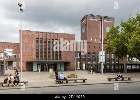 Stazione ferroviaria principale di Oberhausen Foto Stock