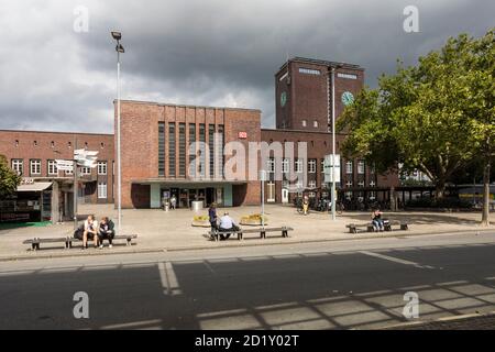 Stazione ferroviaria principale di Oberhausen Foto Stock
