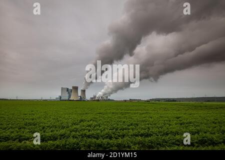 Una centrale nucleare nei pressi di Bonn in Germania Foto Stock