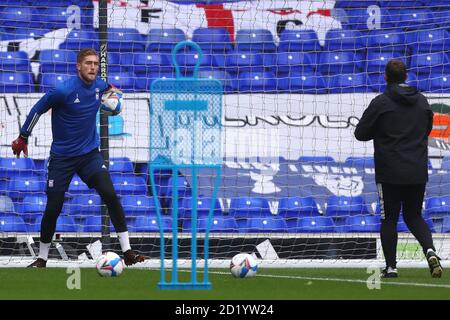 Tomas Holy of Ipswich Town is Seen Warming up - Ipswich Town v Rochdale, Sky Bet League One, Portman Road, Ipswich, UK - 26 settembre 2020 solo uso editoriale - si applicano le restrizioni DataCo Foto Stock