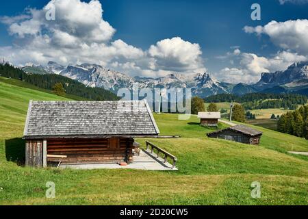 Alpe di Siusi Alto Adige - Italia Foto Stock