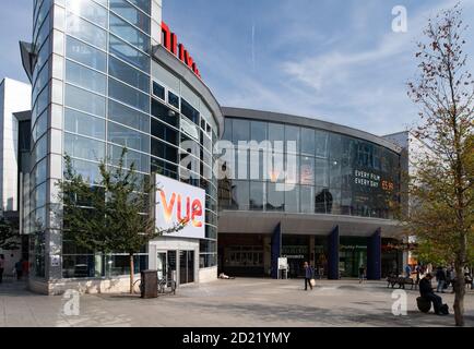 Immagini esterne di Vue Cinemas a Londra Foto Stock