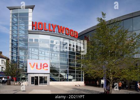 Immagini esterne di Vue Cinemas a Londra Foto Stock