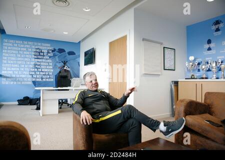 Mark Allen, direttore dell'accademia MCFC Foto Stock