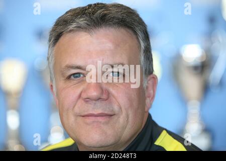 Mark Allen, direttore dell'accademia MCFC Foto Stock