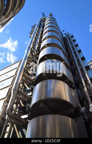 Lloyd's Building, città di Londra Foto Stock