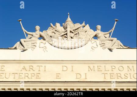Italia, Roma, Teatro Argentina Foto Stock