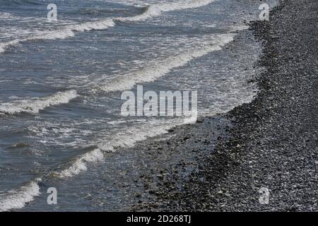 Scena da Sangstrup Klint in Danimarca Foto Stock