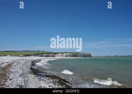 Scena da Sangstrup Klint in Danimarca Foto Stock