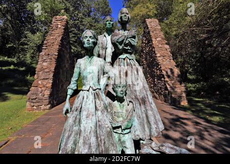 Irish Hunger Memorial Elmsford New York Foto Stock