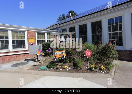 Scuola elementare Setauket Long Island New York Foto Stock