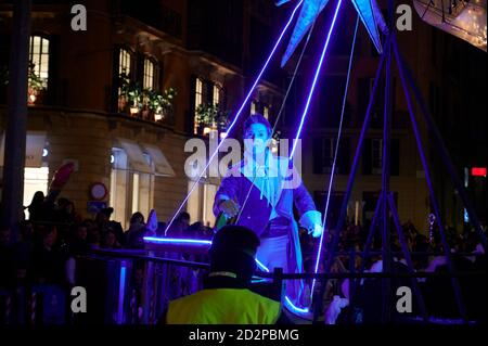 Three Kings Parade, Palma, Mallorca, Spagna Foto Stock